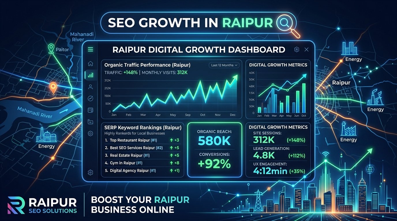 Choosing the Best SEO Agency in Raipur: The Ultimate 2026 Growth Guide